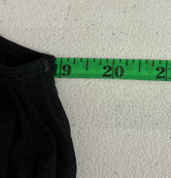 #284 Ann Taylor Loft Black Dressy Bubble Top Size L - Picture 5 of 8